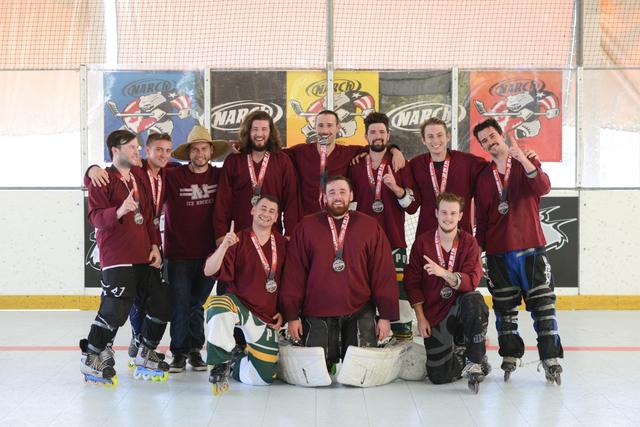 Men's Silver Champions - Concrete Maroons