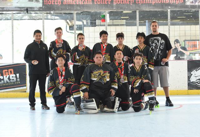 12u Platinum Runners Up - Pama Labeda Golden Knights