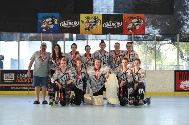 Women's Gold Runners Up - Rink Rat Hot Wheelz