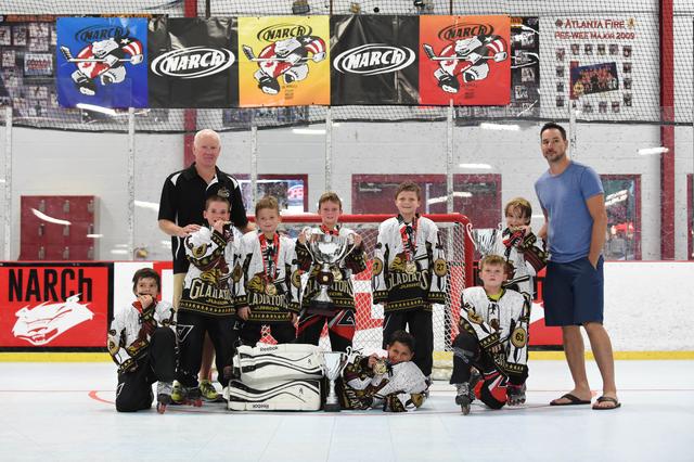 8u Gold Champions - Tour Junior Gladiators White