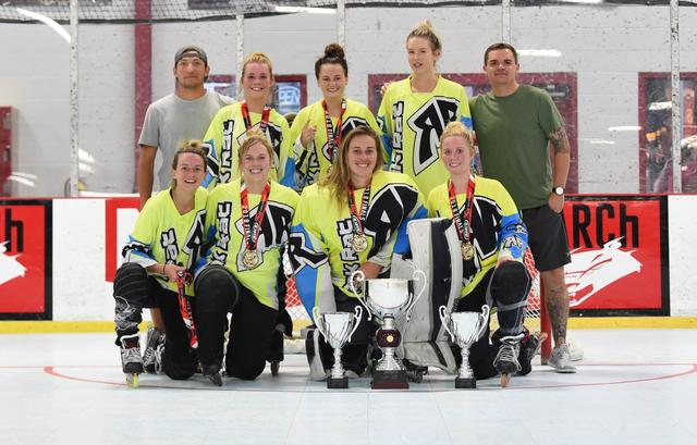 Women's Gold Champions - Rink Rat Rascals