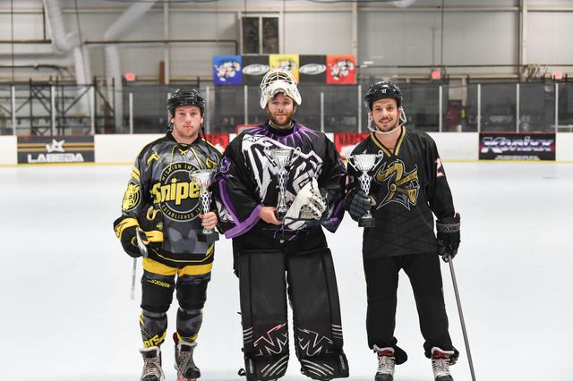 Pro Skills Winners Charlie Combes - Sniper Joel Eisenhower - Goalie Jon Siemer - Fastest
