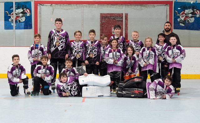 10u Gold Champions and Runners Up - Black Ice